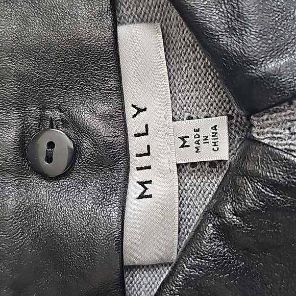 Milly gray sweater sz M - Picture 4 of 15